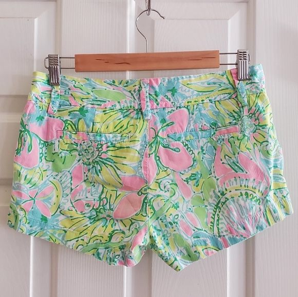 Lilly Pulitzer Walsh Shorts Style 19279 Size 0 - Picture 3 of 7